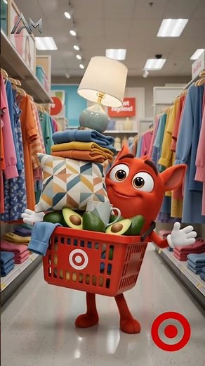 Target Ad 2024 | Pixar-Style Animated Commercial | Everyday Low Prices | Bullsy The Basket