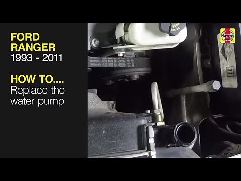 How to Replace the water pump on the Ford Ranger 1993 to 2011