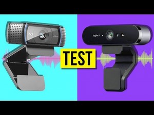 Logitech C920 vs Logitech BRIO Test