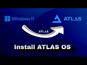 Windows 11 Too Slow? Install Atlas OS & Remove Bloatware Fast! | Step by step installation guide