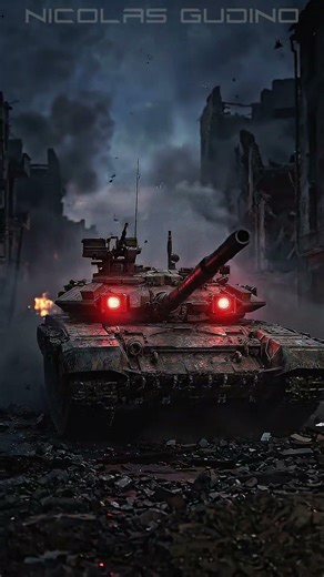 T-90 Devil Eyes | Seek and Destroy 👹 #gudinoai #shorts