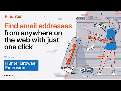 How to find email addresses from a website using the Hunter.io Browser Extension
