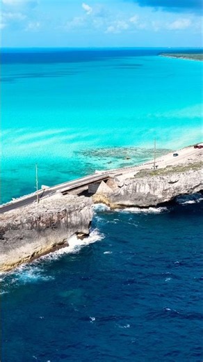 The Narrowest Place on Earth? | Glass Window Bridge, Eleuthera Bahamas