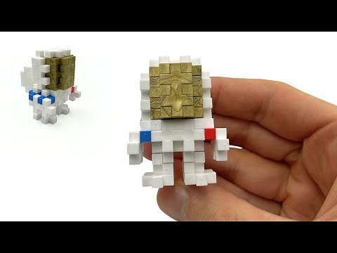 Plus-Plus Space Astronaut Build Instructions