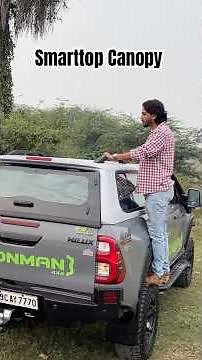 Toyota Hilux Modified 🔥 | Smarttop SM4 Canopy | Hilux Accessories by Azad 4x4