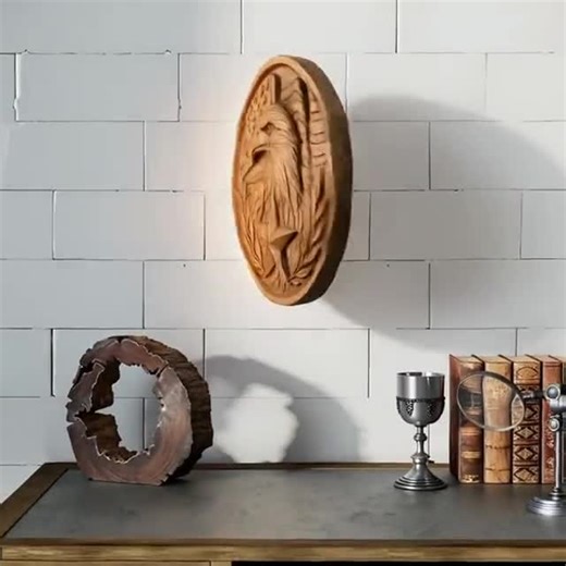 Ancient Greek Temple STL File – Architecture Relief Cut Design for CNC & 3D Printing | Commercial Use | Digital Download