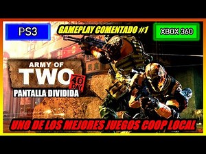 Army Of Two The 40TH Day - COOPERATIVO A PANTALLA DIVIDIDA Ps3 y Xbox 360 - Gameplay Comentado #1