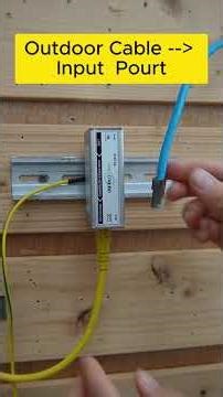 STOP Storm Damage! ⚡ 10G PoE++ Surge Protection Setup for Outdoor WiFi