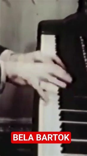 BELA BARTOK PERFORMING HER ALLEGRO BARBARO IN 1942.