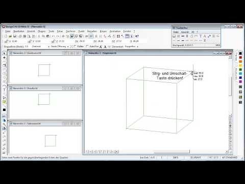 DesignCAD (Befehl Quader)