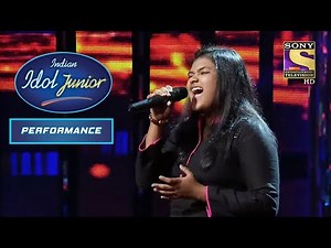 Junior Eman ने Deliver किया "Jiya Re" पर एक Rocking Performance |Indian Idol Junior |Performance
