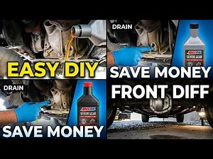 Front differential oil change Sierra Silverado 2014 & up. Easy