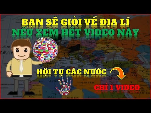 Gather all the countries in the world in just 1 video (read name, location, shape, national flag)