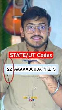 All States/UTs Codes | #statecodes #codea #india #facts #viral