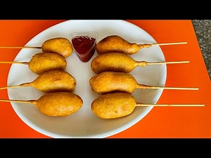 Easy Homemade Corn Dogs | Crispy, Golden & Delicious