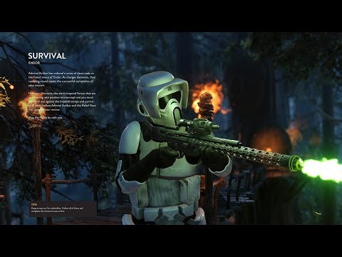 Star Wars Battlefront 1 Survival - Endor