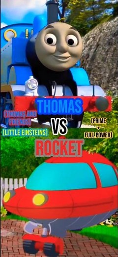 Thomas The Tank Engine Vs Rocket | Thomas And Friends Vs Little Einsteins