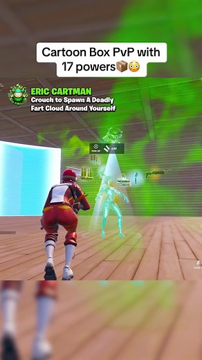 Exciting Fortnite Creative Map with 17 Powers - Cartoon Box PvP
