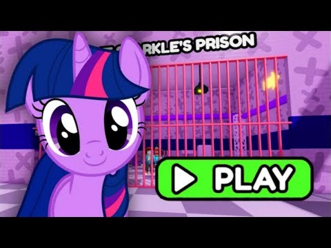 TWILIGHT SPARKLE'S PRISON RUN OBBY WALKTHROUGH FULL GAME #roblox