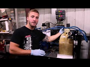 FASS Fuel Systems Performing Diagnostic 5 Gallon Bucket Test on a FASS Fuel System