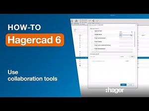 Hagercad 6 How-to videos 3: Using the collaboration tools
