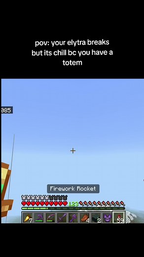 Surviving Minecraft: When Your Elytra Breaks