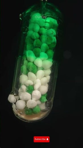 Pill in water extreme close up #macro #slowmo #shorts