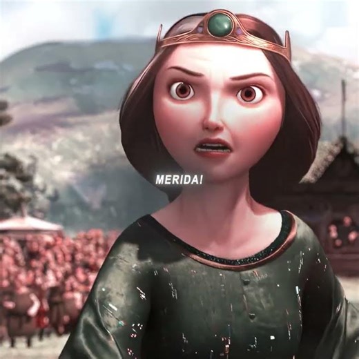 '' She was aura farming🥶'' | Brave ( 2012 ) - Song : Heavenly Jumpstyle ( Slowed ) #shorts