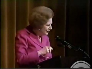 Margaret Thatcher on Putin, he doesn't value human life