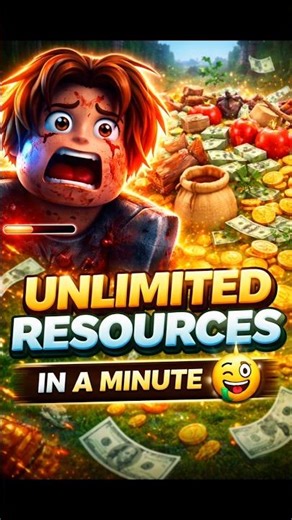 Unlimited resources in a minute 🤑 | 99 NIGHT IN THE FOREST 🫎