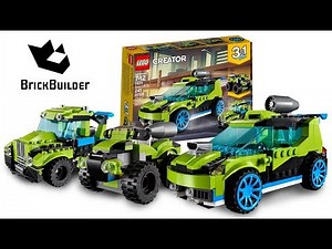 LEGO CREATOR Rocket Rally Car 31074 - Lego Speed Build - Brick Builder