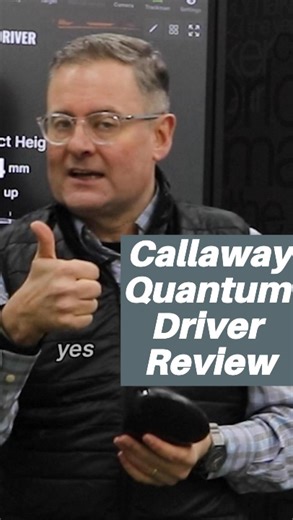 From my latest hands-on review of Callaway’s new Quantum driver line. I unpack everything from spin rates to the cutting-edge club face - go watch the full review Link in bio #foregolfcustomyoutube @callawaygolfeu #callawayquantum | ForeGolf