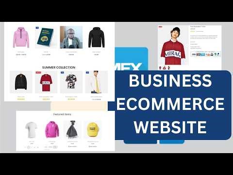 How to Create an Ecommerce website Using Elementor and Woocommerce