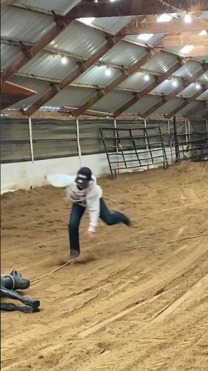 Calf roping
