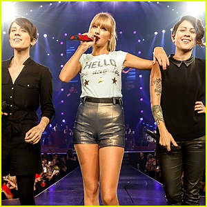 Taylor Swift Performs ‘Closer’ with Tegan & Sara (Video)