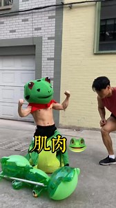 501K views · 1.8K reactions | Flexing those muscles! 練 Who's ready to conquer the day? #StrongAndCute #MiniWarrior | Journey into Creativity | Facebook