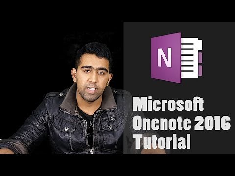 Microsoft Onenote 2016 Tutorial Windows Onenote, Iphone Onenote App, Web Onenote App Complete
