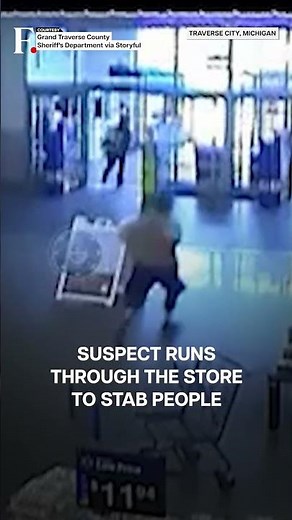 Watch: Stabbing At Walmart in Michigan, July 26 CCTV Footage Shows Chaos | N18G