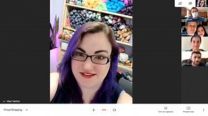 Set up shop from wherever you're working 🛒. #GoogleMeet is helping to connect the retail industry with over 100 million people every day through secure video conferencing. Learn more → https://goo.gle/3jIDXMk | Google Workspace