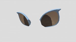 Nidoqueen Ears - 3D model by John Doe (@atx214741)