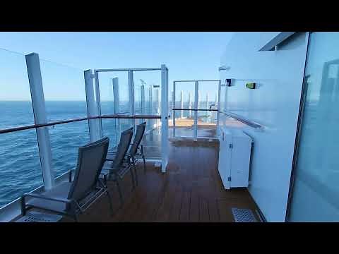 Iona Cruise Ship - THE BEST Promenade Deck 8 Tour