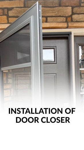 DK Hardware Supply on Instagram: "Got a door that never quite shuts right? Fix it yourself in minutes with this DIY door closer! Here’s how to install the Larson Hidden Door Closer! Here's a simple fix that gives your door a smooth, quiet glide and adds an extra layer of security. Original video by @stormdoorguy 🎥 Find the closer on @dkhardware 🛒 #homeupgrade #doorhardware #DIY #dkhardware #larsondoorcloser #smoothoperator #hardwarehacks #homeimprovement #diytips"