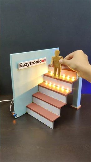 Staircase light Using Arduino UNO #arduinoprojects #arduinouno #arduino #iot #eazytronic #staircase