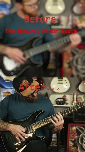 Before Learning the Natural Minor Scale and After