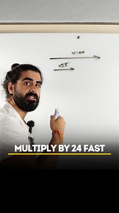 113K views · 4.1K reactions | Here's A SUPER QUICK Way to Multiply By 25勞 #multiplication #multiplicationtricks #mathstricks #mathtricks #neildoesmaths | Neil Does Maths | Facebook