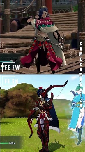 WHO DOES IT BETTER? Fire Emblem Fortune's Weave vs FE Engage critical hit Animation #comparison