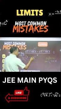 Most Common Mistakes Students Commit Limit Calculus