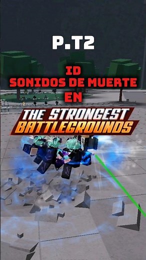Pt.2 ID sonidos de muerte en tsb #roblox #thestrongestbattlegrounds #tsb #xhato87 #hato87