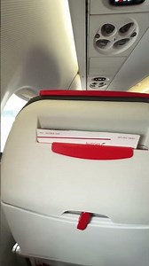 Inside Austrian Airlines Embraer 195 #aviation #embraer #austrianairlines