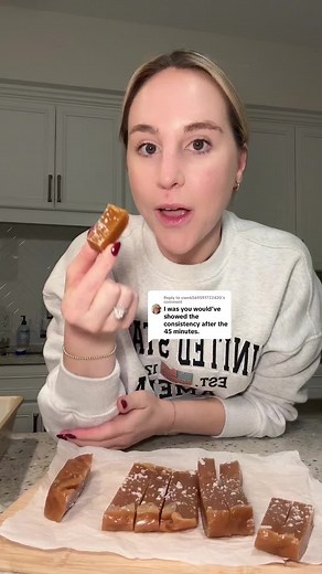 Replying to @user6569591722420 recipe from @Broma Bakery 2 cups apple cider (I like the spiced cider better btw!) 1/2 cup heavy cream 4 Tbsp butter 1 cup white sugar 1/2 cup brown sugar 2 tsp cinnamon 2 tsp salt #bromabakery #baking #applecidercaramel